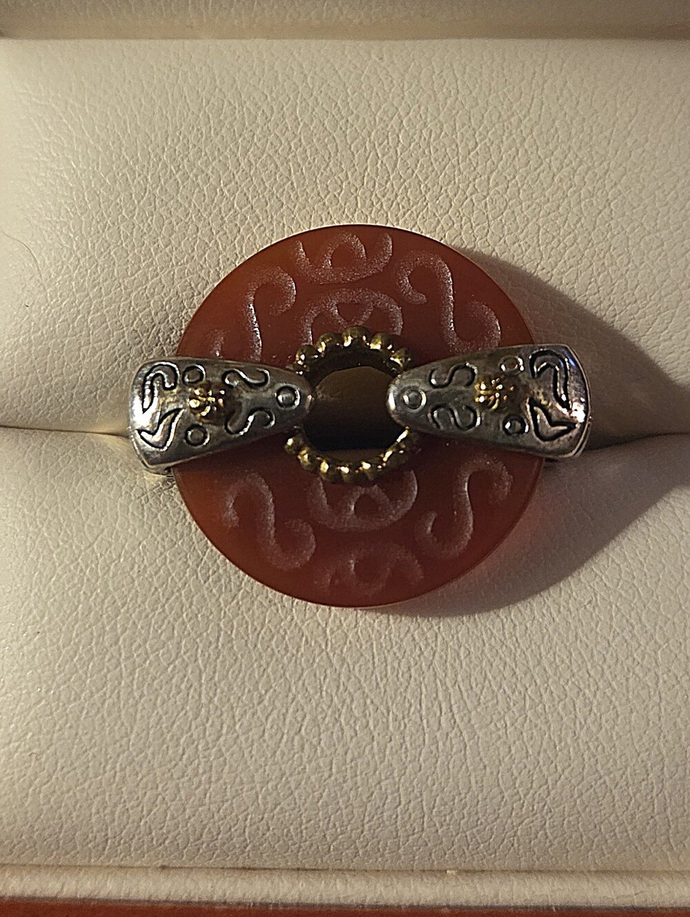 Silpada 925 Carenlian Two Toned Ring